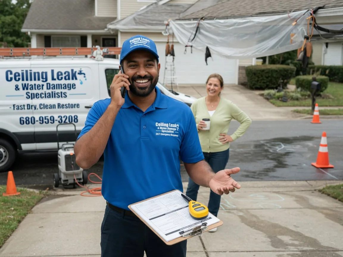 Ceiling Leak Cleanup Switchback, WV FAQs